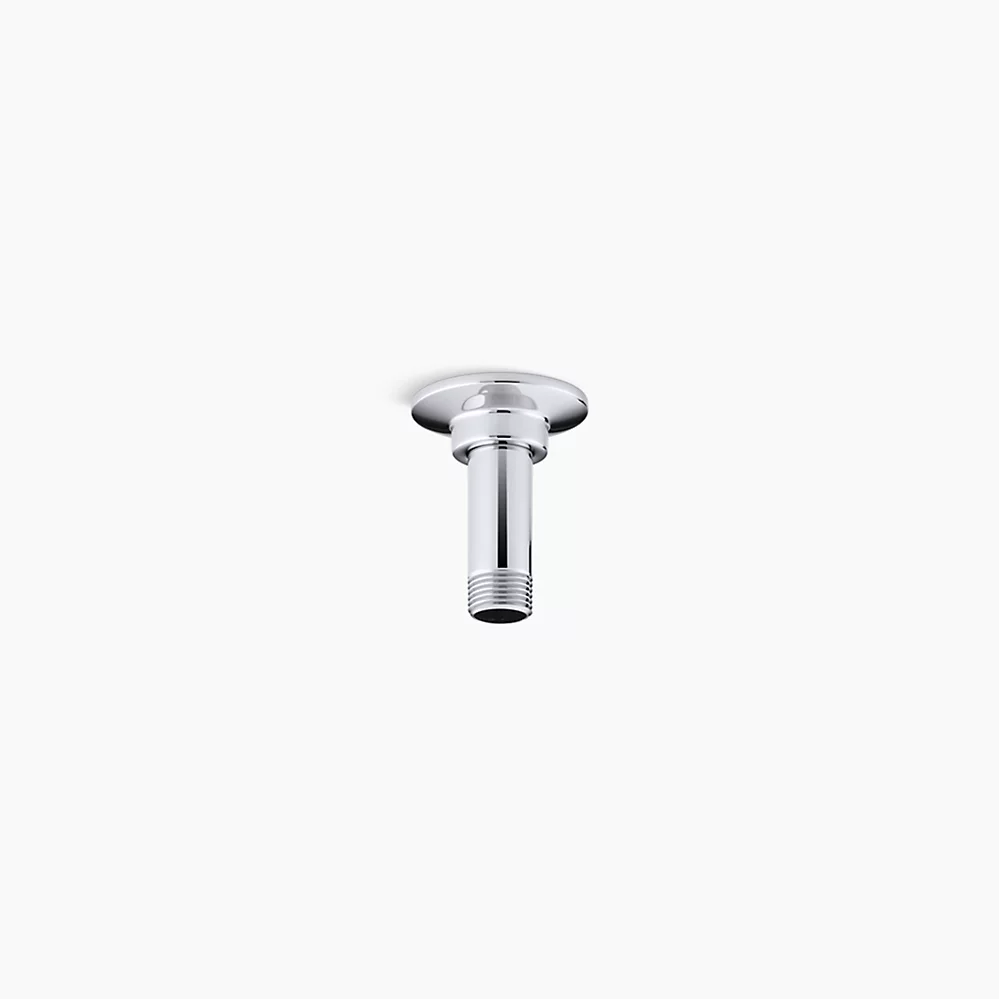 kohler 3" ceiling-mount single-function rainhead arm and flange