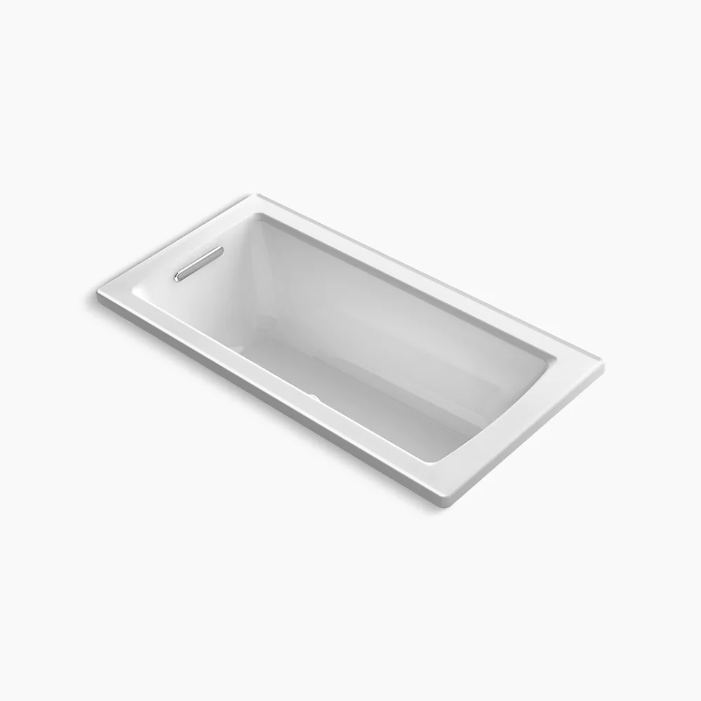 kohler Archer®60" x 30" drop-in Heated BubbleMassage™ air bath