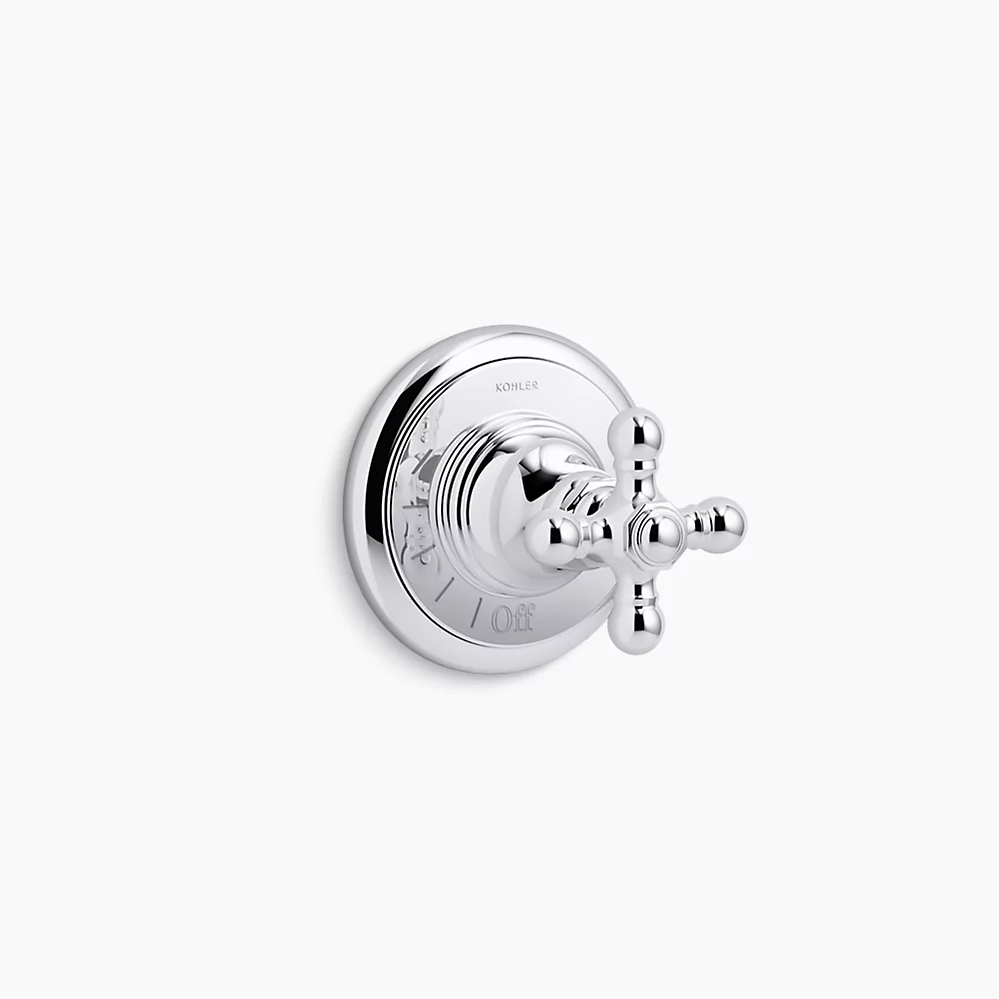 kohler Artifacts®MasterShower® volume control valve trim with cross handle