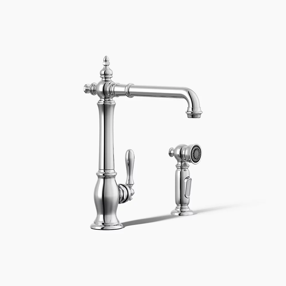 kohler Artifacts®Single-handle kitchen sink faucet with side sprayer kohler Artifacts®Single-handle kitchen sink faucet with side sprayer