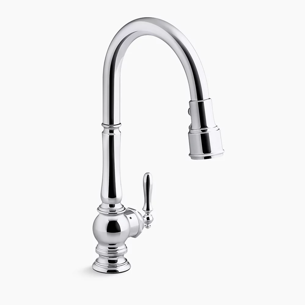 kohler Artifacts®Touchless pull-down kitchen sink faucet with KOHLER® Konnect™ and three-function sprayhead
