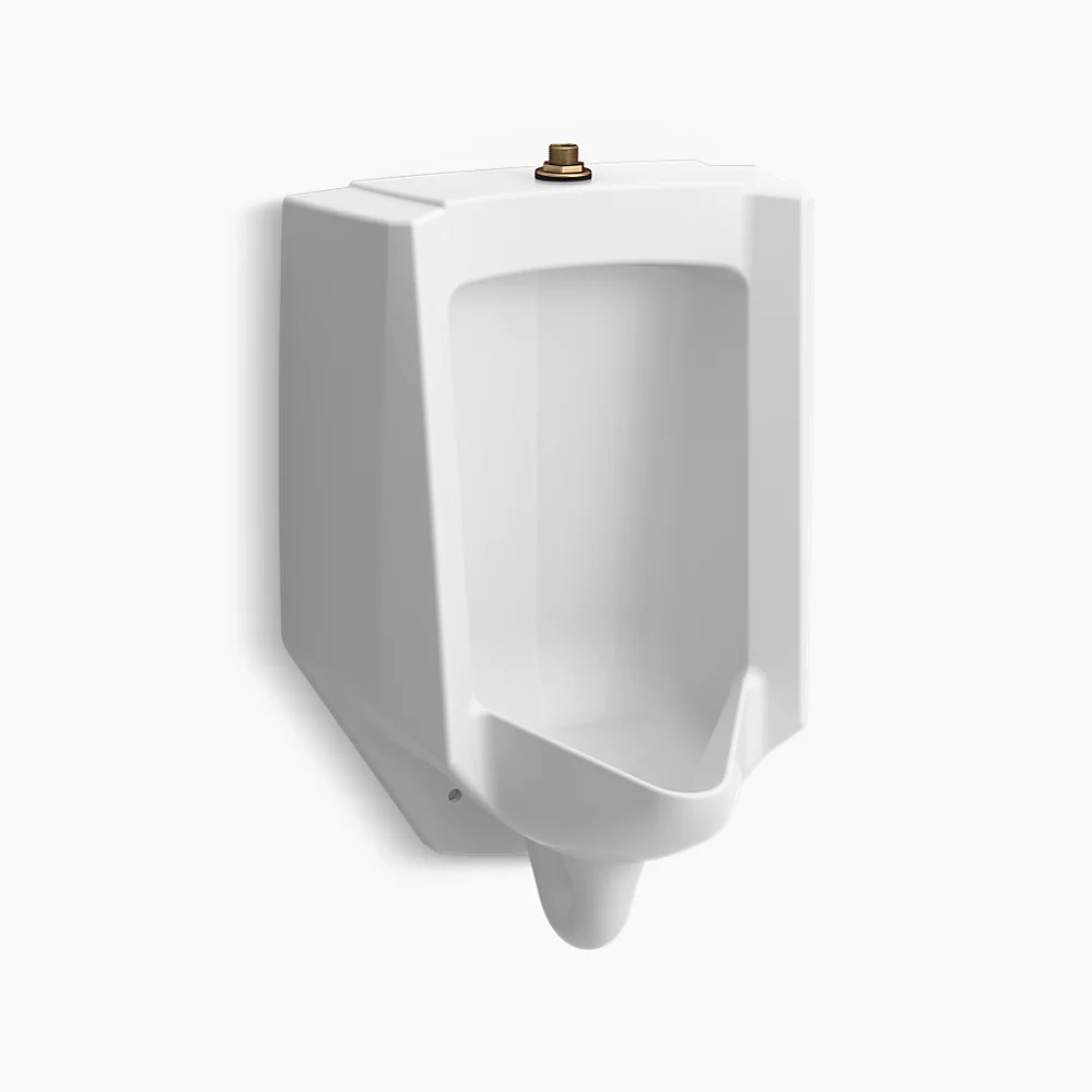 kohler Bardon™High-Efficiency Urinal (HEU) washout wall-hung 0.125 gpf to 1.0 gpf top spud antimicrobial