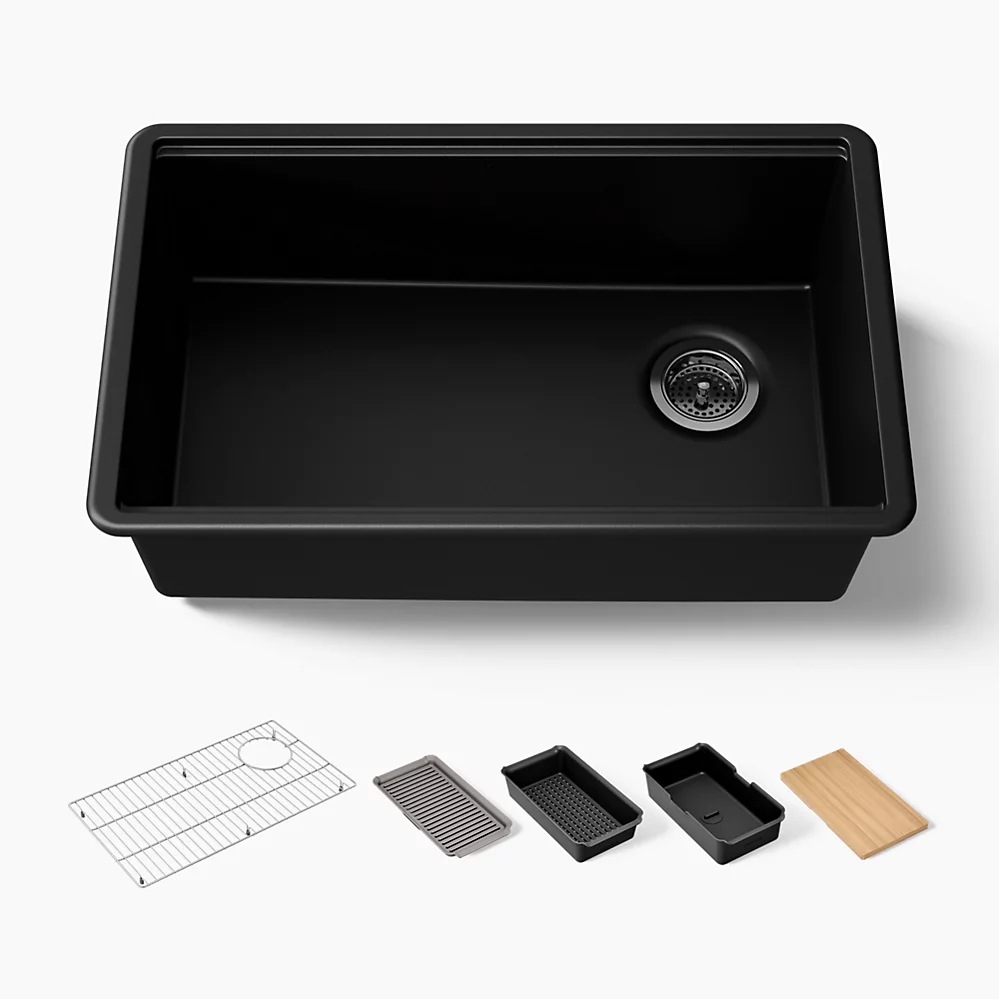 kohler Billings®29" undermount single-bowl workstation kitchen sink