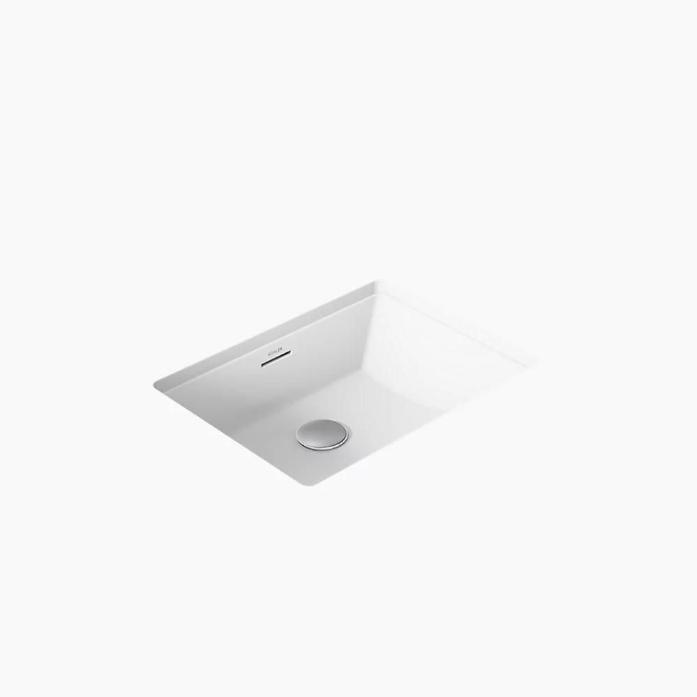 kohler Brazn®21-1/4" rectangular undermount bathroom sink