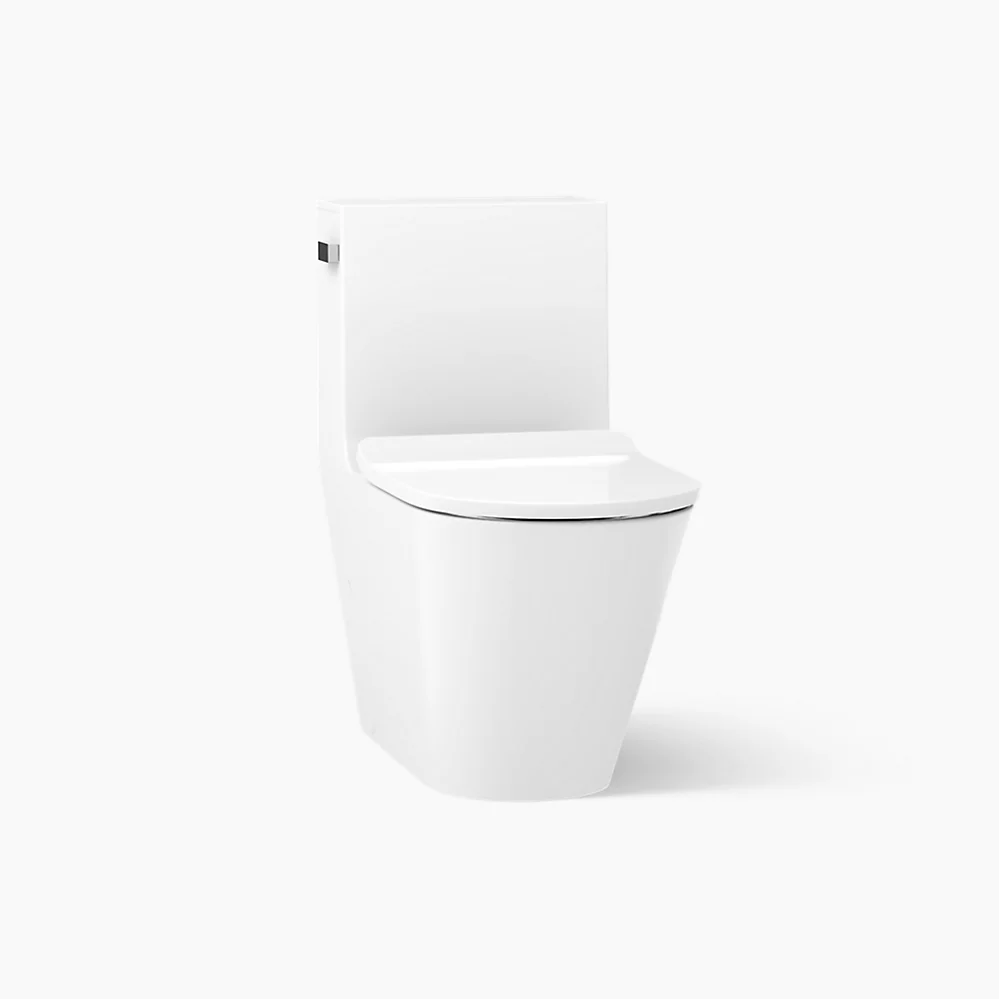 kohler Brazn®One-piece compact elongated toilet with skirted trapway dual-flush