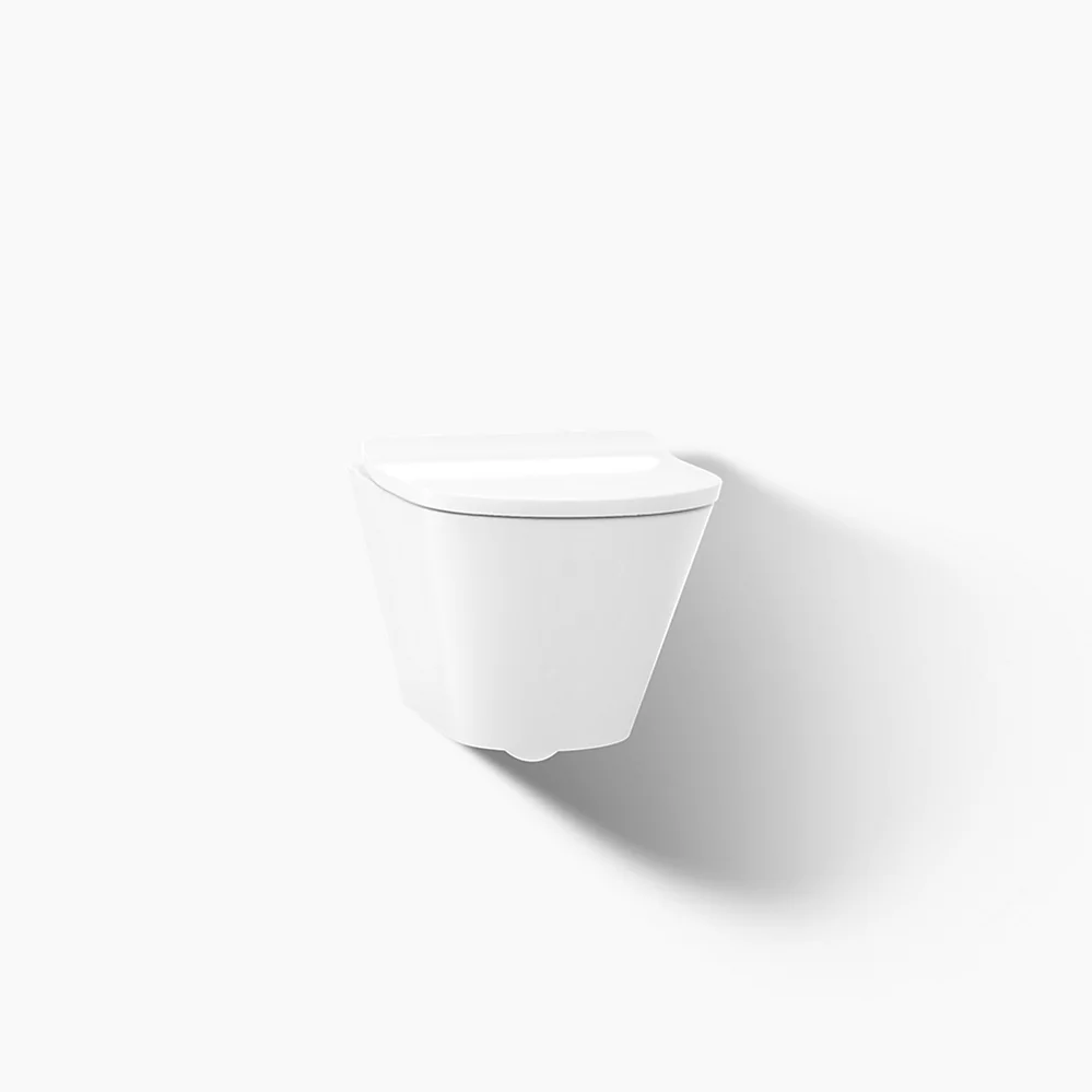 kohler Brazn®Wall-hung round-front toilet dual-flush