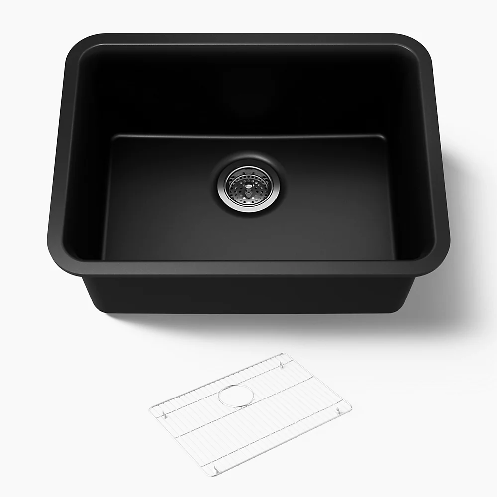 kohler Cairn®24-1/2" undermount single-bowl kitchen sink