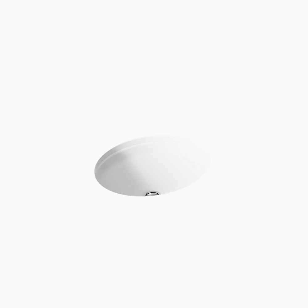 kohler Canvas®19-1/2" round undermount bathroom sink