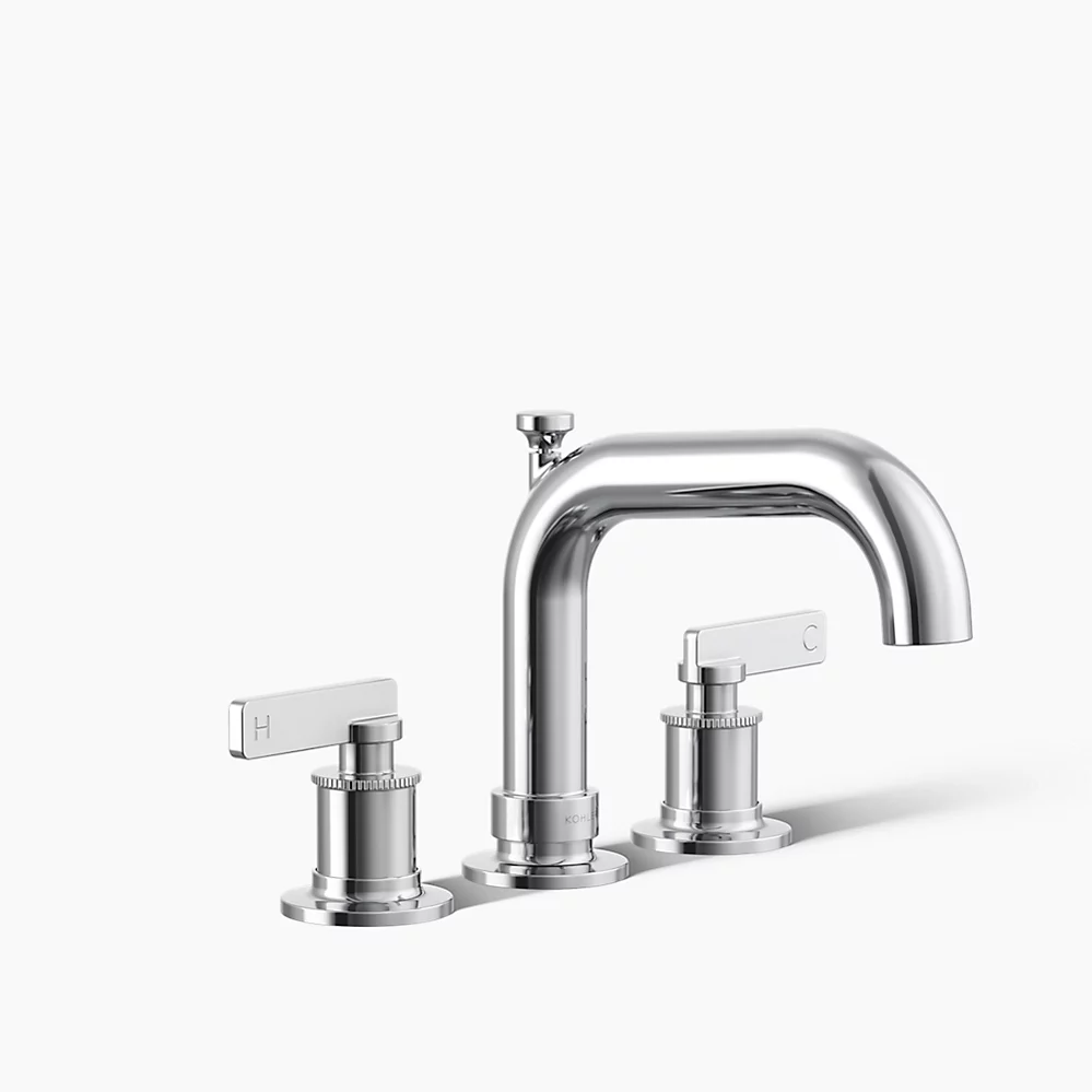 kohler Castia™ by Studio McGeeDeck-mount bath faucet trim with diverter