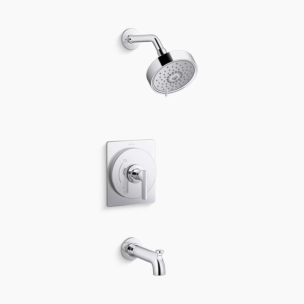 kohler Castia™ by Studio McGeeRite-Temp® bath and shower trim kit 2.5 gpm