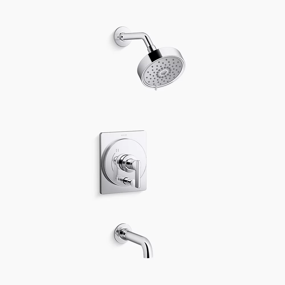 kohler Castia™ by Studio McGeeRite-Temp® bath and shower trim kit 1.75 gpm