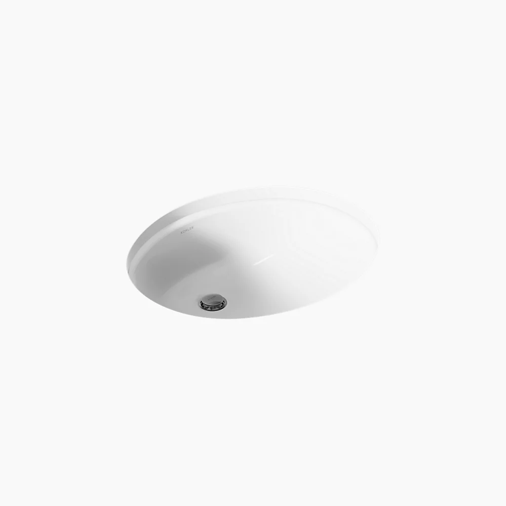 kohler Caxton®19-1/4" oval undermount bathroom sink