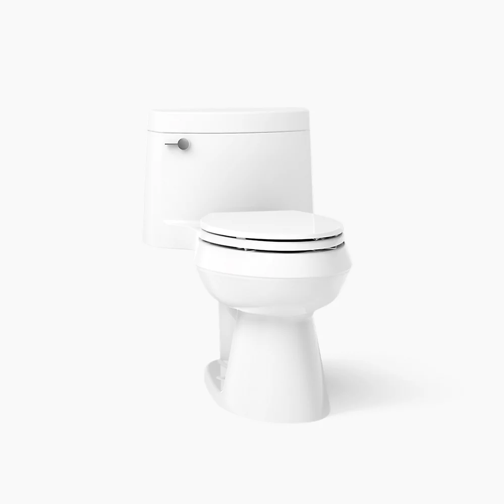 kohler Cimarron®One-piece elongated toilet with concealed trapway 1.28 gpf