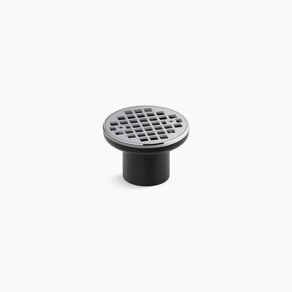 kohler ClearfloRound brass tile-in shower drain (drain body not included)