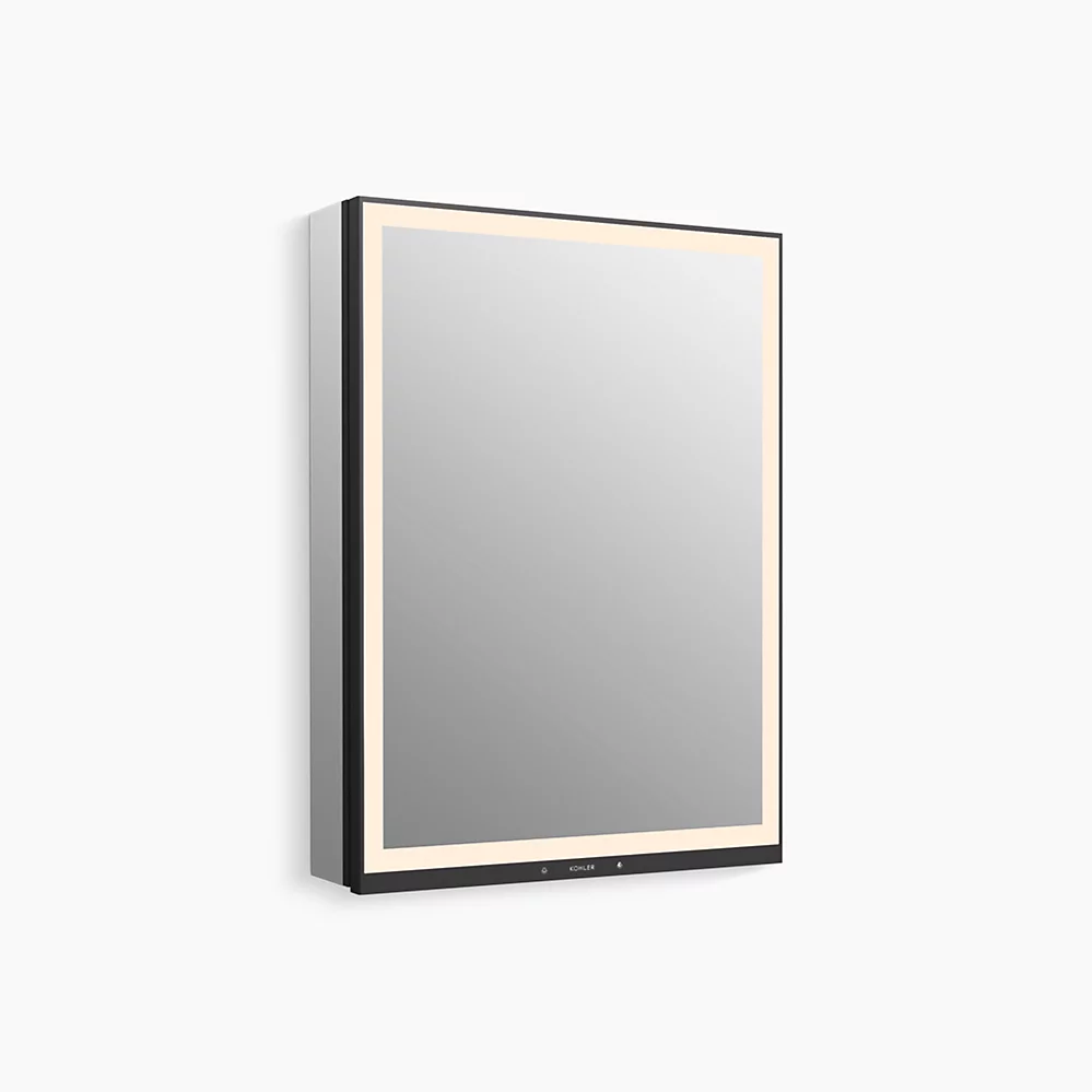 kohler Collage®24" x 32" lighted framed medicine cabinet right-hinged