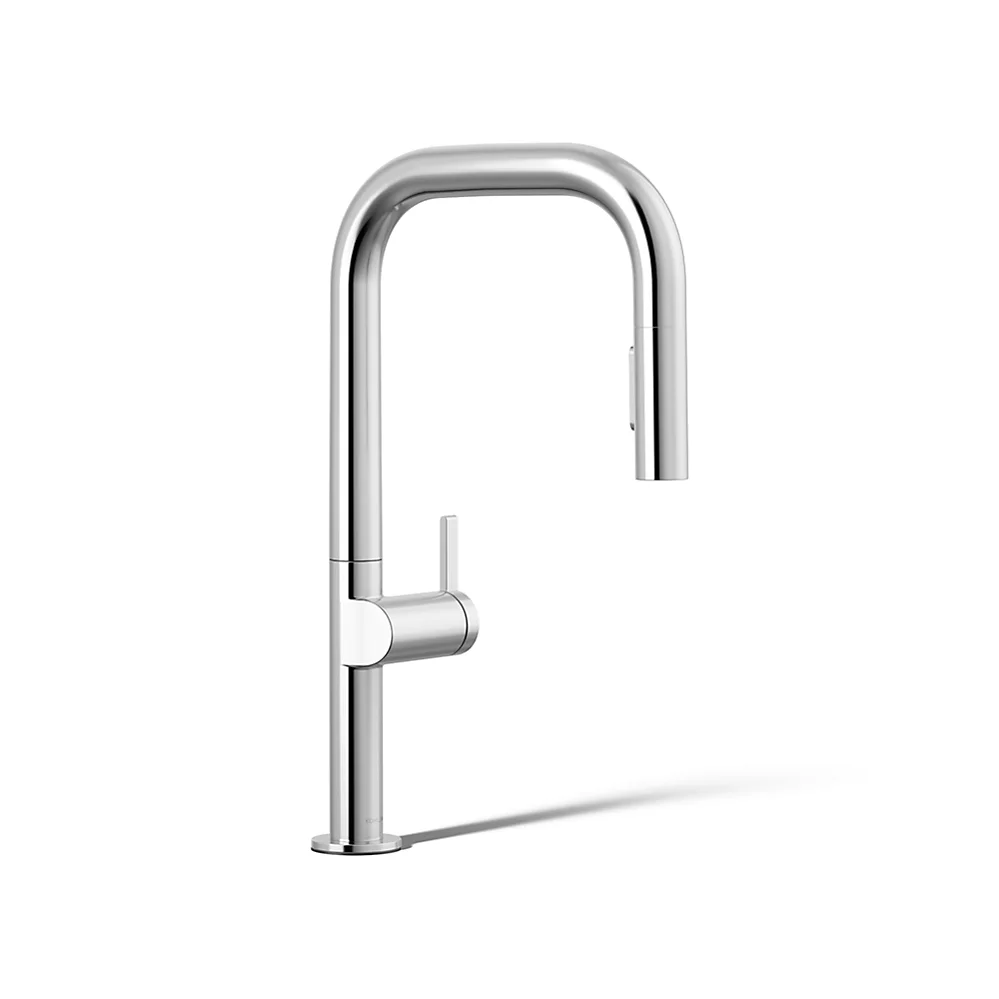 kohler Components®Pull-down kitchen sink faucet with two-function sprayhead
