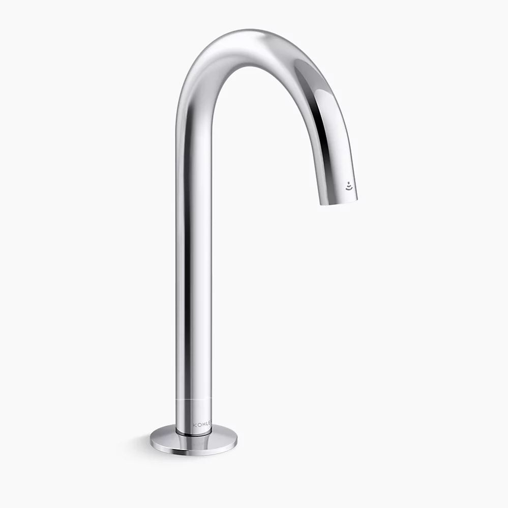 kohler Components®Touchless lavatory faucet with Kinesis® sensor technology Tube design DC-powered 0.5 gpm