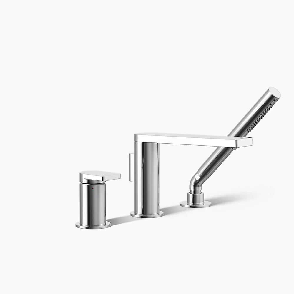 kohler Composed®Deck-mount bath faucet with handshower