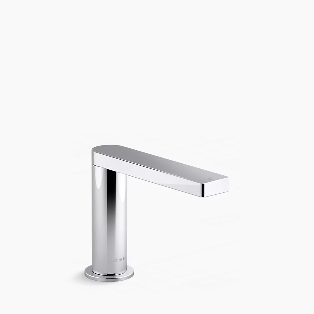 kohler Composed®Touchless single-hole lavatory faucet with Kinesis® sensor technology and temperature mixture AC-powered 0.5 gpm