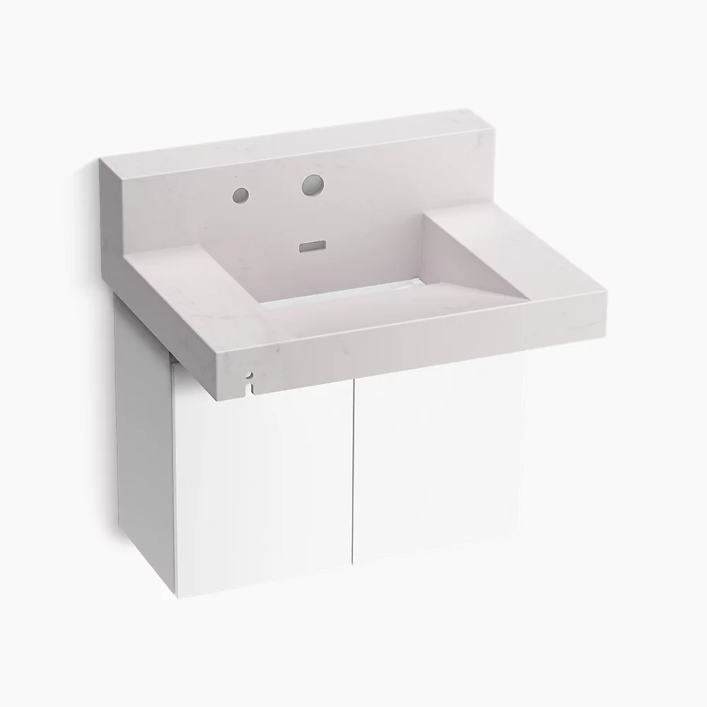 kohler Constellation™30" wall-mount lavatory system with backsplash