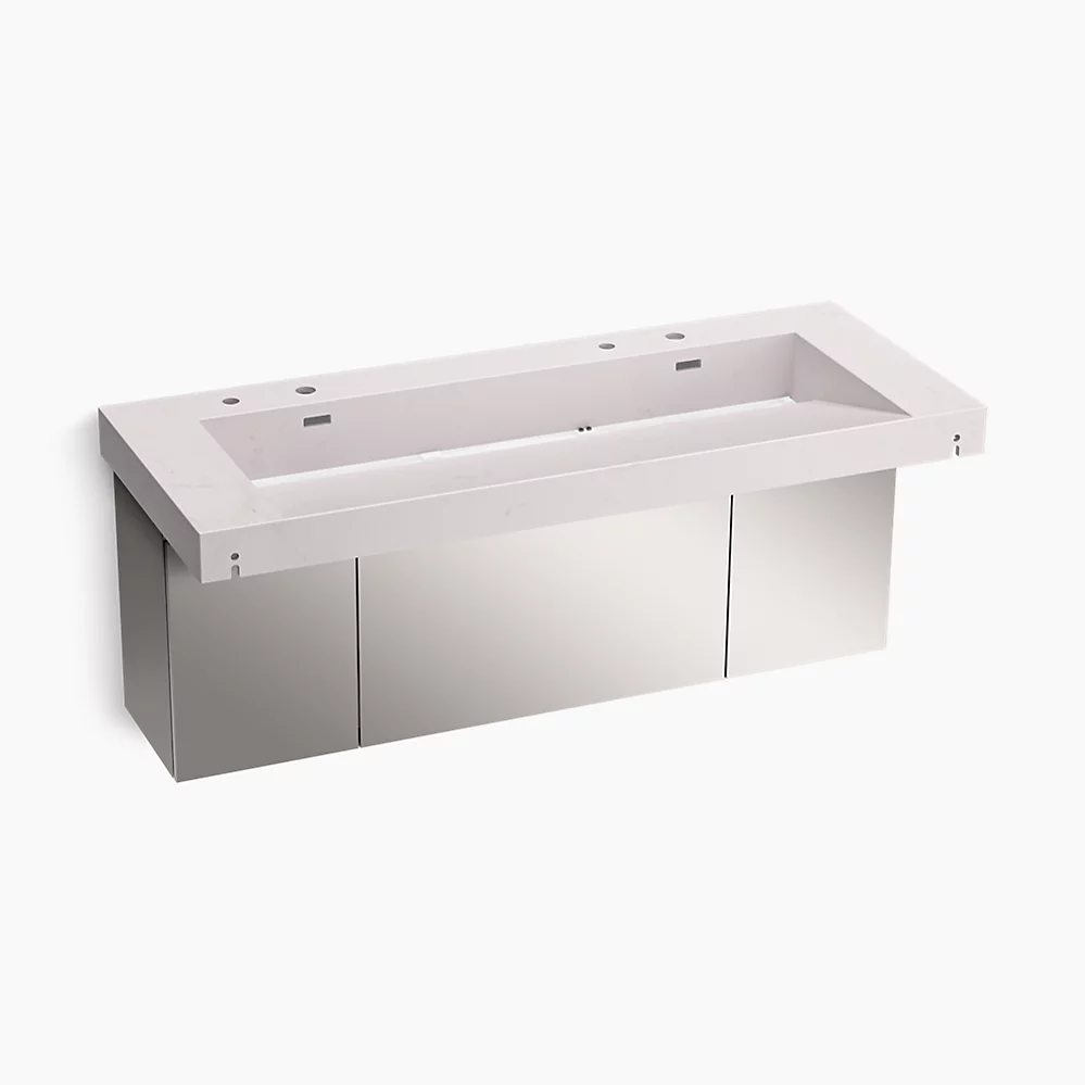 kohler Constellation™60" wall-mount trough lavatory system