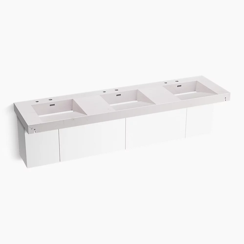 kohler Constellation™90" wall-mount basin lavatory system