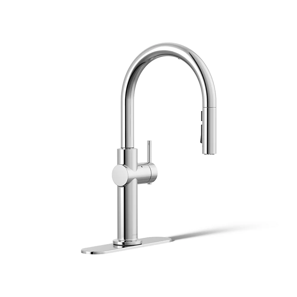 kohler Crue®Touchless pull-down kitchen sink faucet with KOHLER® Konnect™ and three-function sprayhead
