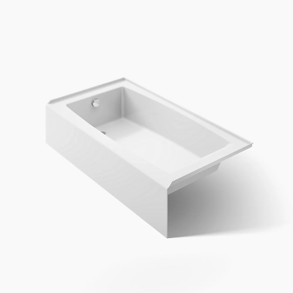 kohler Entity®60" x 32" alcove bath with left drain