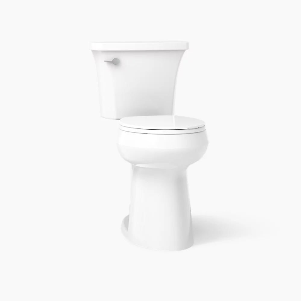 kohler Highline®Tall two-piece round-front toilet 1.28 gpf