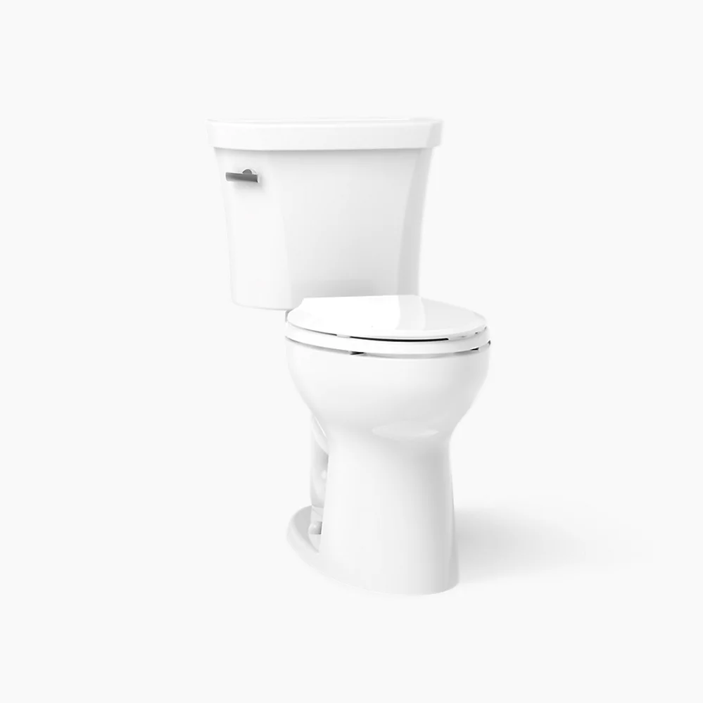 kohler Highline®Two-piece elongated toilet 1.28 gpf