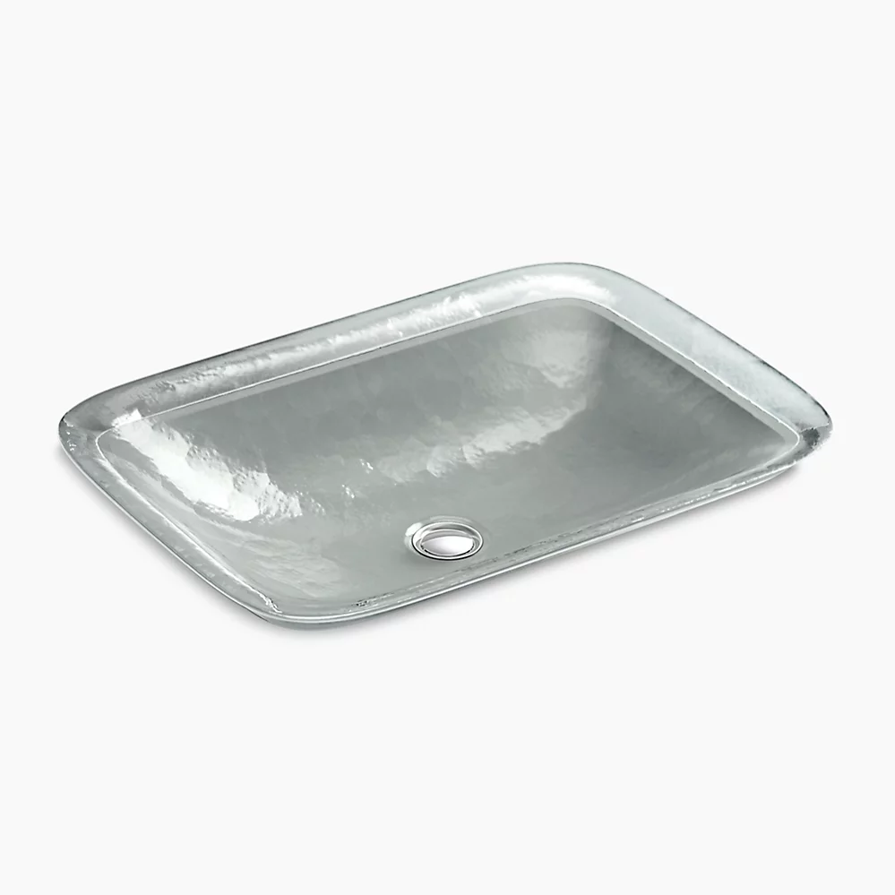 kohler Inia®20-3/4" rectangular drop-in bathroom sink no overflow