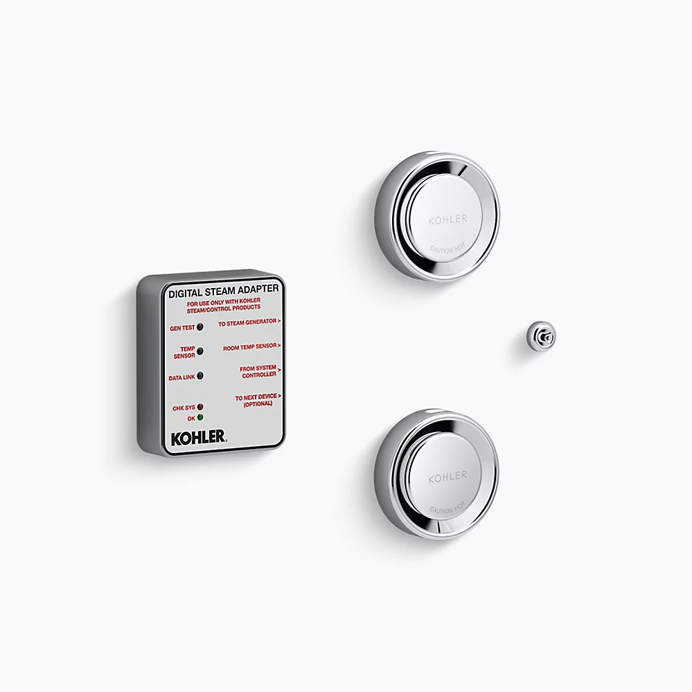 kohler Invigoration® SeriesTandem digital steam adapter kit