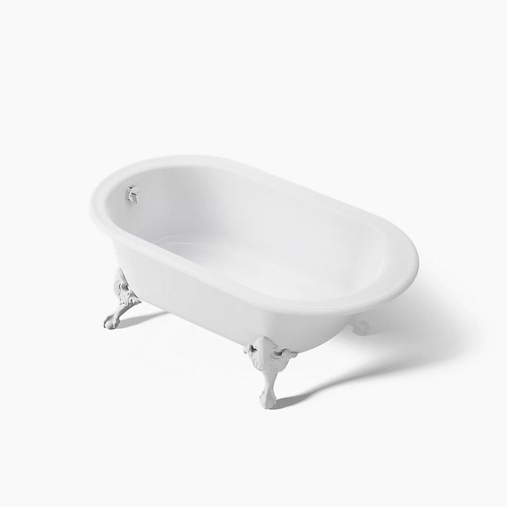 kohler Iron Works® Historic™66" x 36" freestanding bath