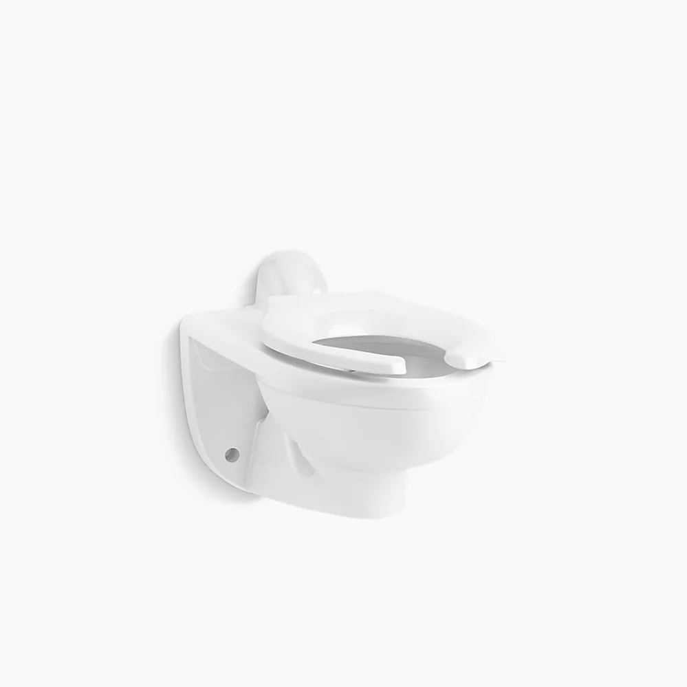 kohler Kingston™ UltraWall-mount rear spud flushometer bowl