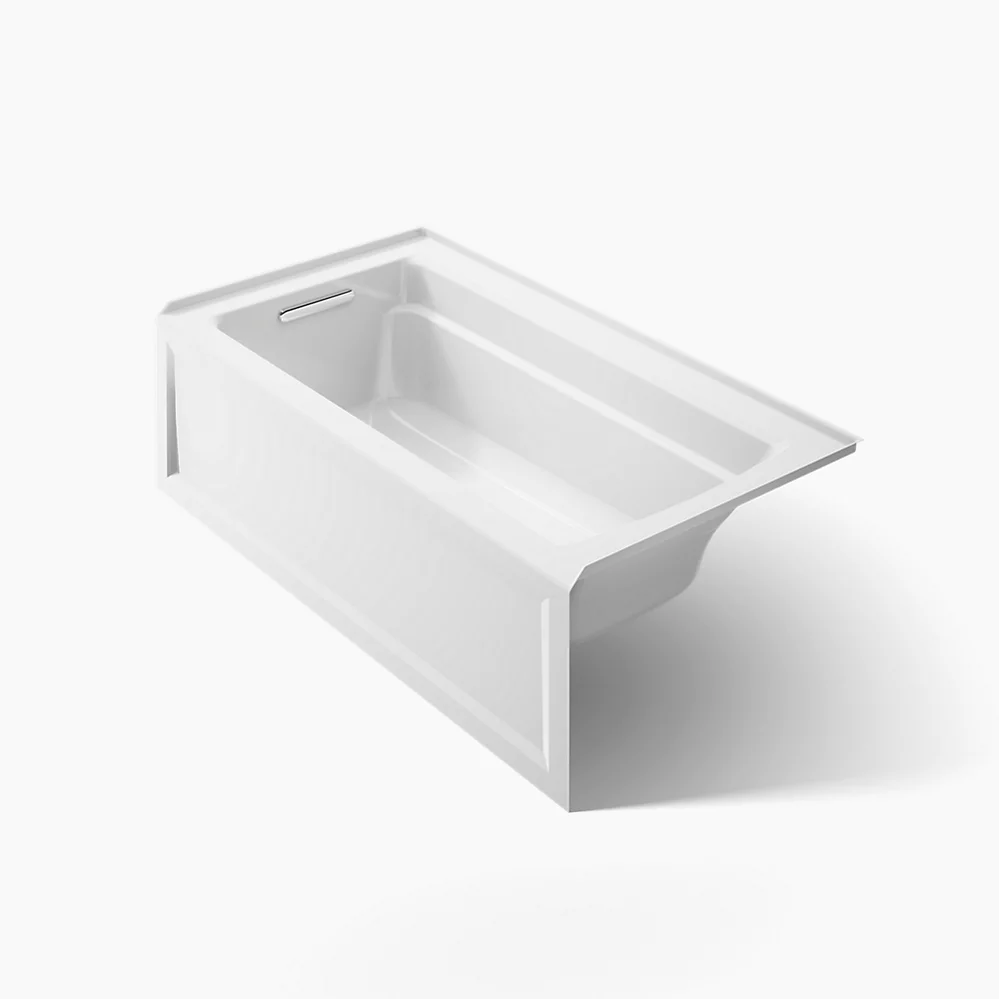 kohler Archer®60" x 32" alcove bath left drain