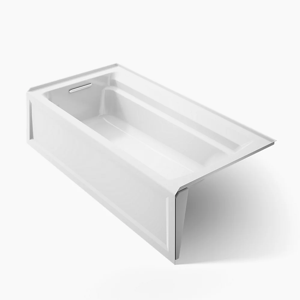 kohler Archer®72" x 36" alcove bath left drain
