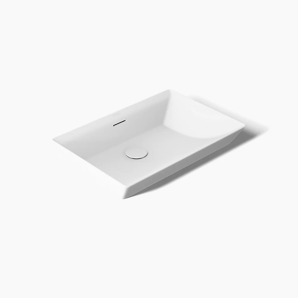 kohler Brazn®23" rectangular vessel bathroom sink