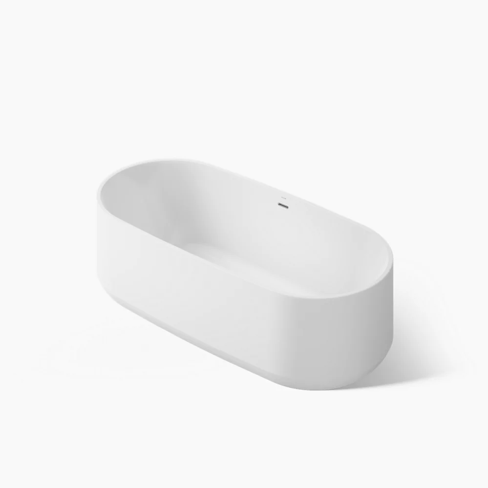 kohler Ceric®65-1/4" x 31-1/4" freestanding bath