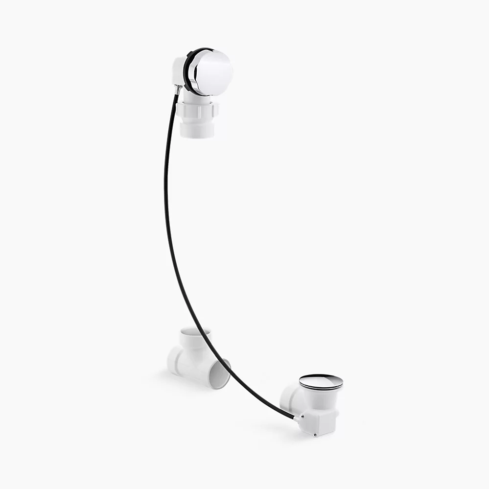 kohler ClearfloCable bath drain less PVC tubing