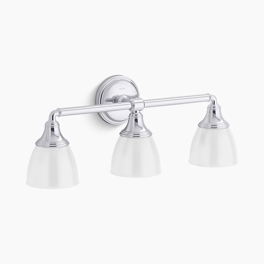 kohler Devonshire®Three-light sconce