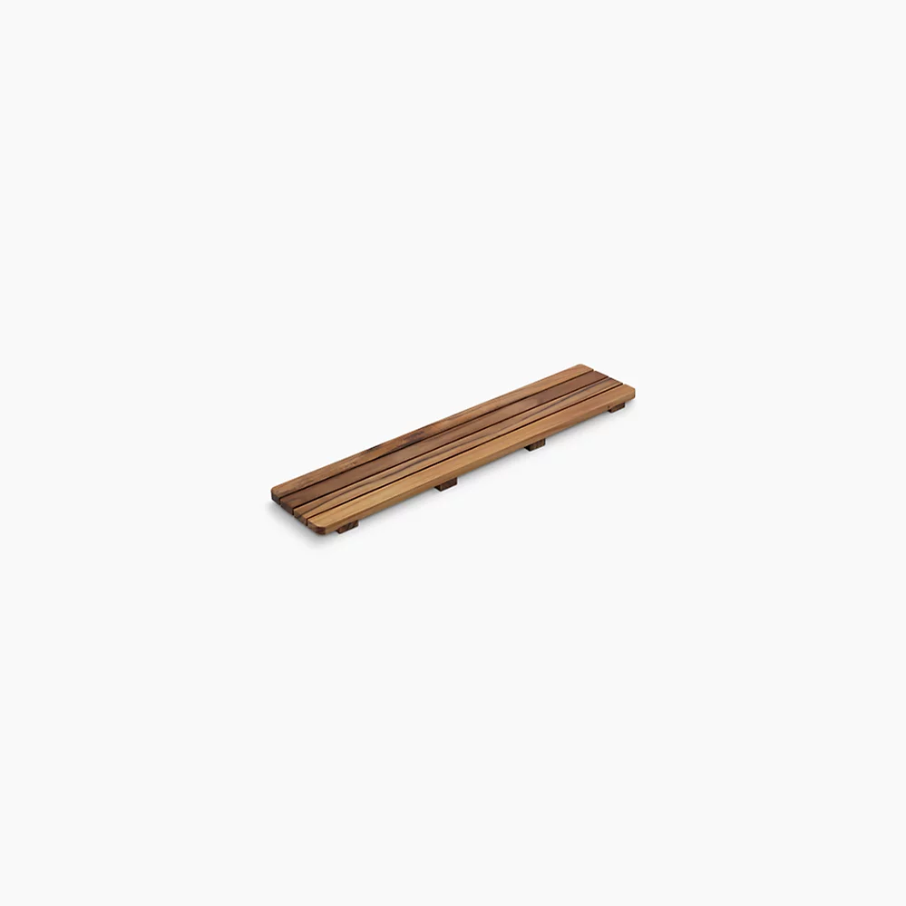 kohler Groove®Teak drain cover 32" receptor