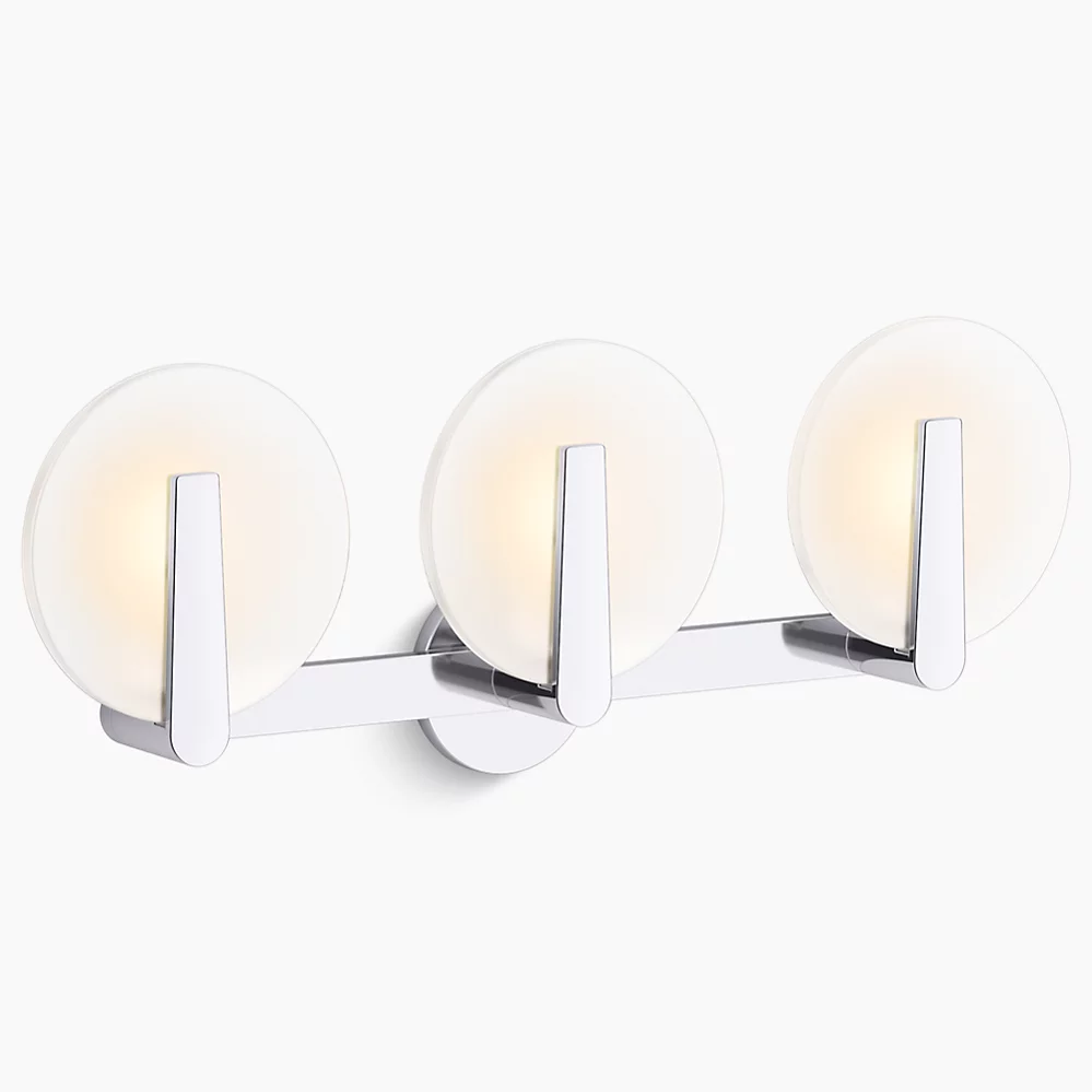 kohler Hint®Three-light sconce