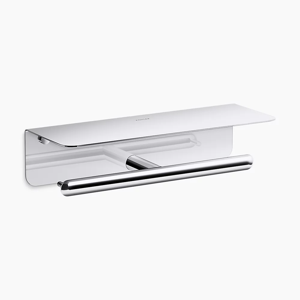 kohler Kumin™Covered double toilet paper holder