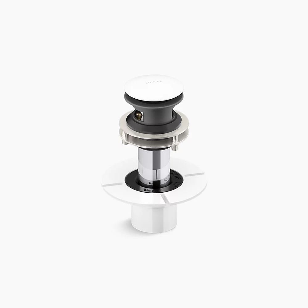 kohler SnapFlo™Toe-tap bath drain