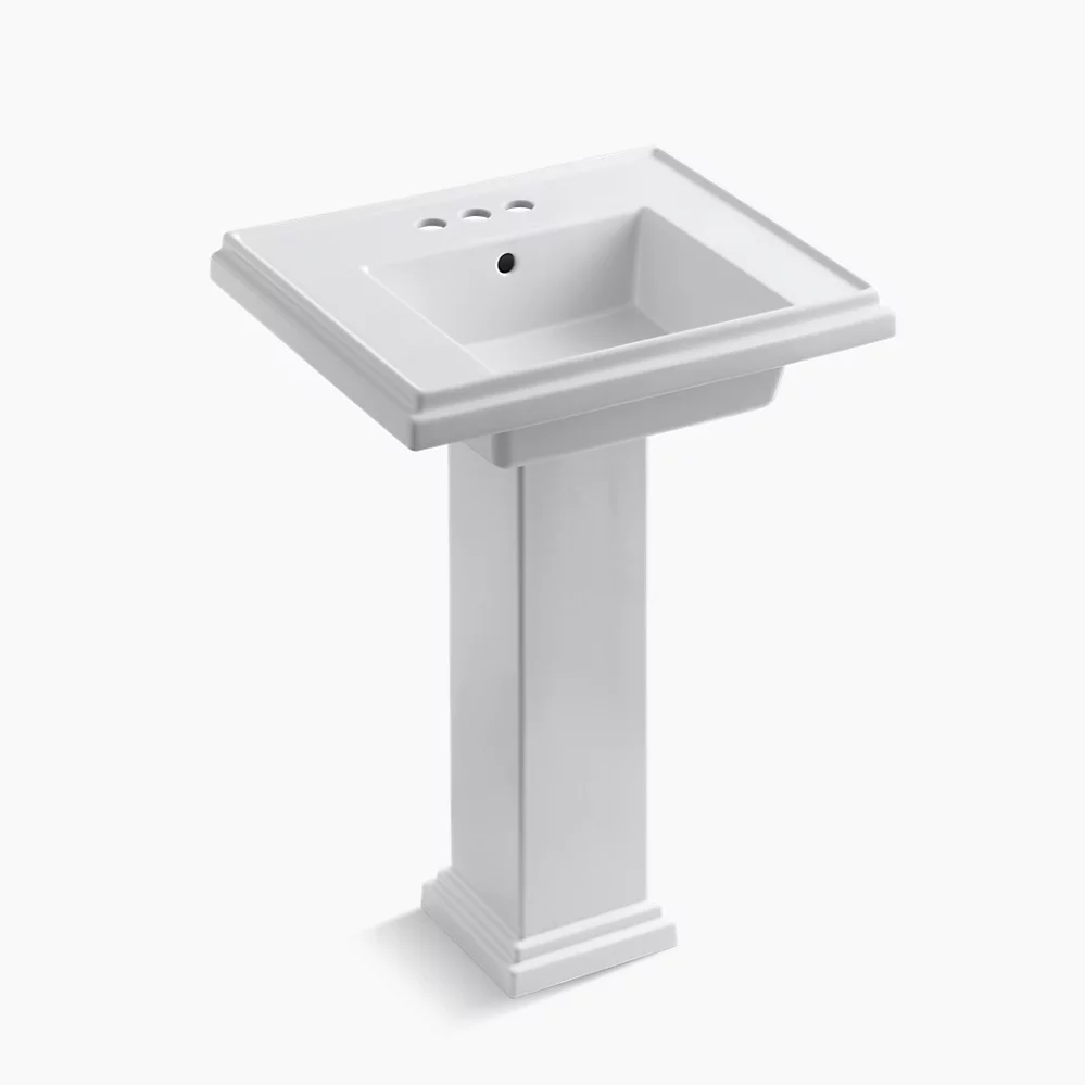 kohler Tresham®24" square pedestal bathroom sink