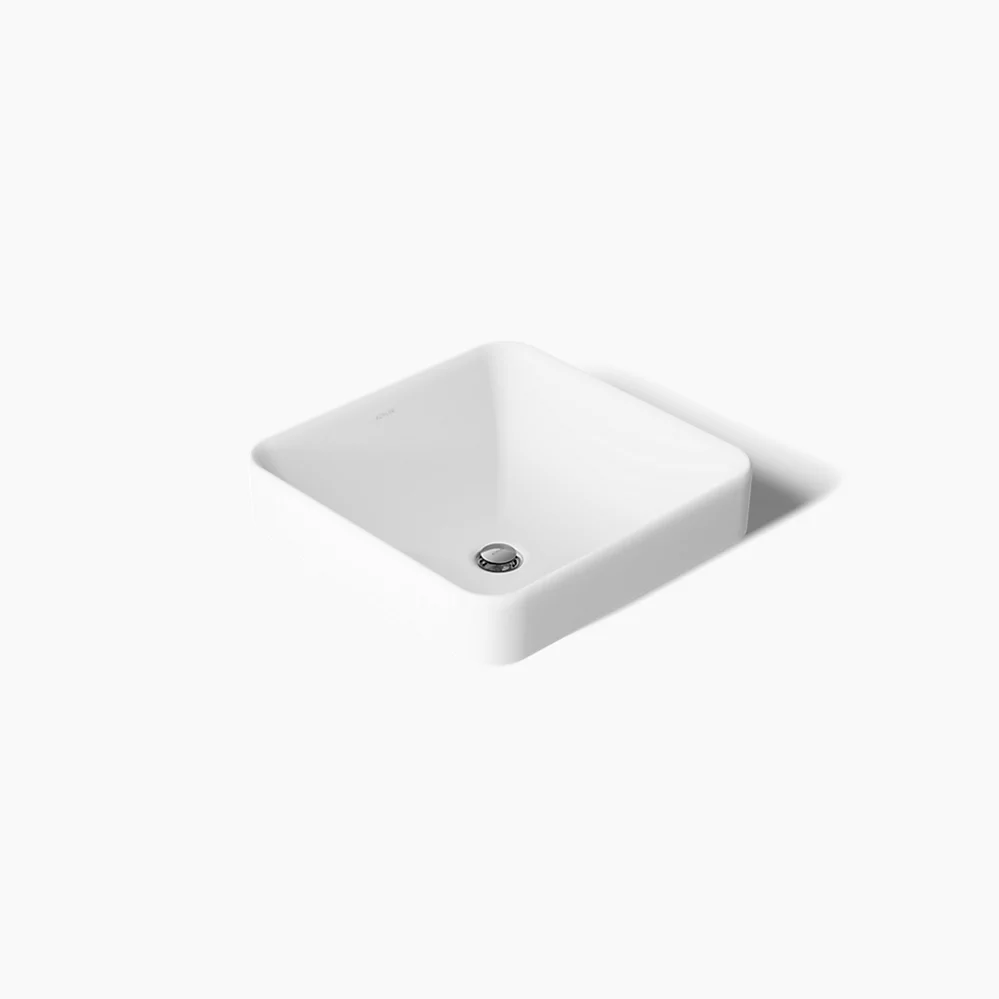 kohler Vox®16-1/4" square vessel bathroom sink