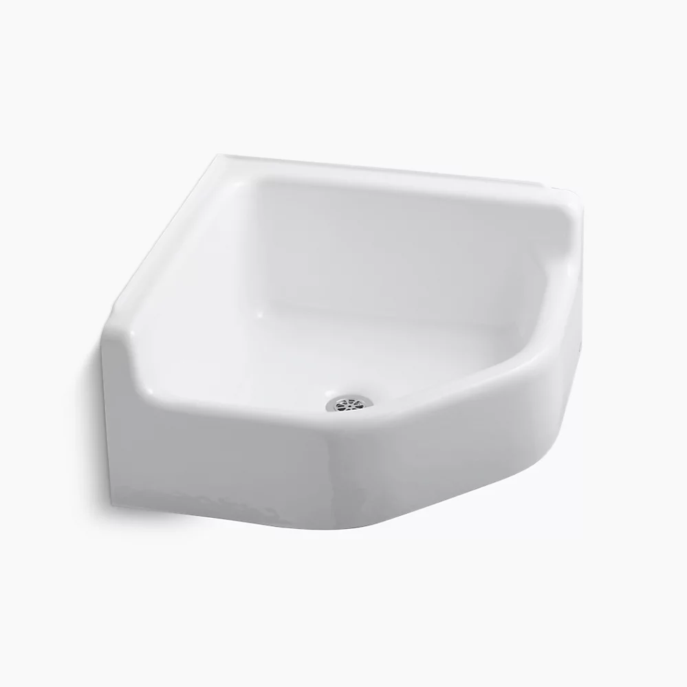 kohler Whitby™Floor-mount corner service sink