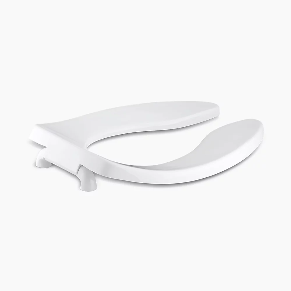 kohler Lustra™Commercial elongated toilet seat with antimicrobial agent and check hinge