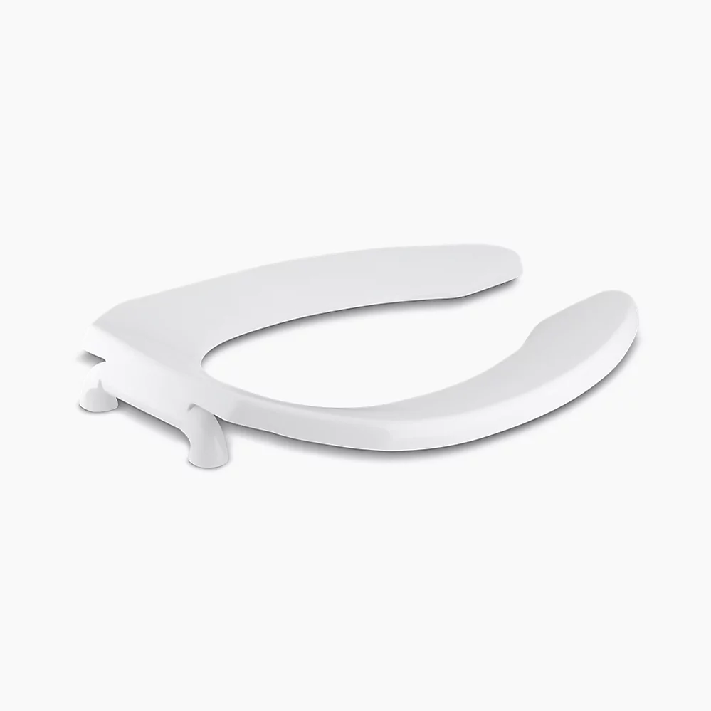 kohler Lustra™Commercial elongated toilet seat with antimicrobial agent and self-sustaining check hinge