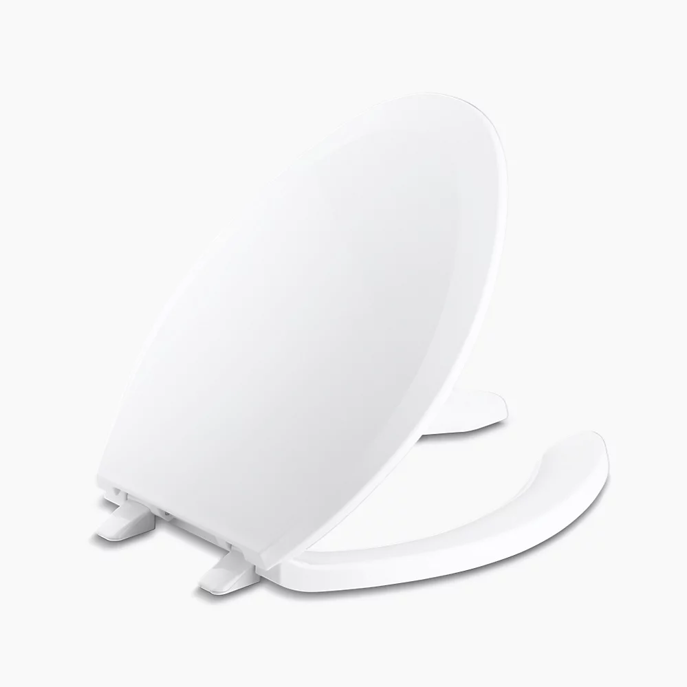 kohler Lustra™Elongated toilet seat with antimicrobial agent